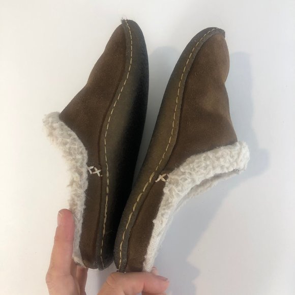 Sorel Suede Shearling Nakiska Slide Slipper 6 - Picture 3 of 8
